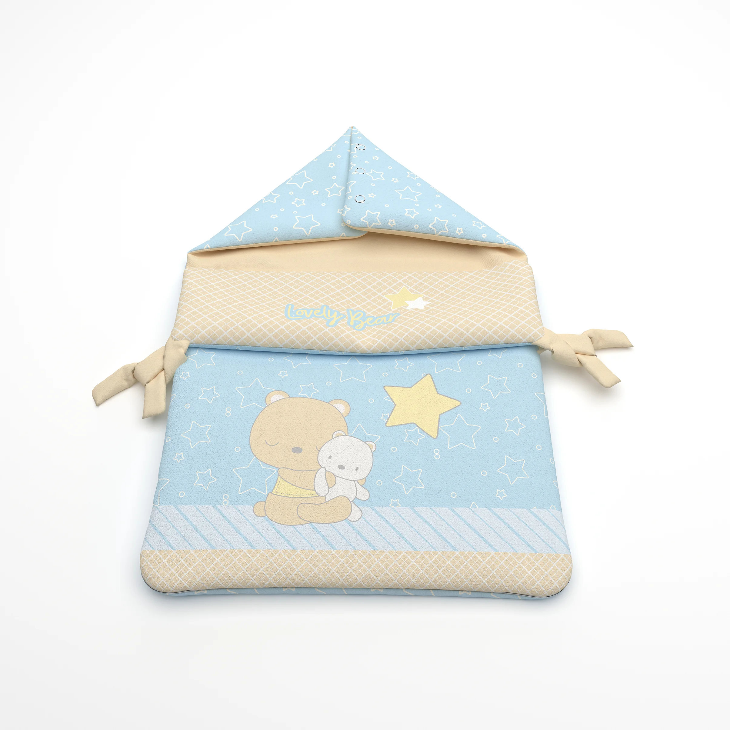 قنداق فرنگی زیپ دار Lovely Bear